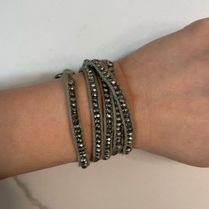 Silver wrap bracelet Club Monaco